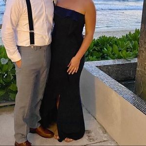 Navy Blue Bridemaid Dress